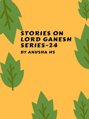 cover image of Stories on Lord Ganesh, Series 24